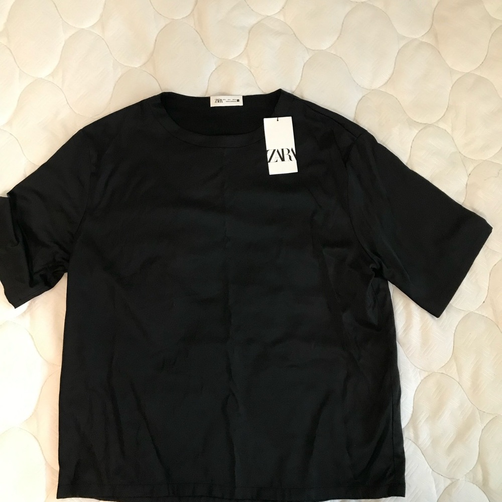 Zara Black Blouse